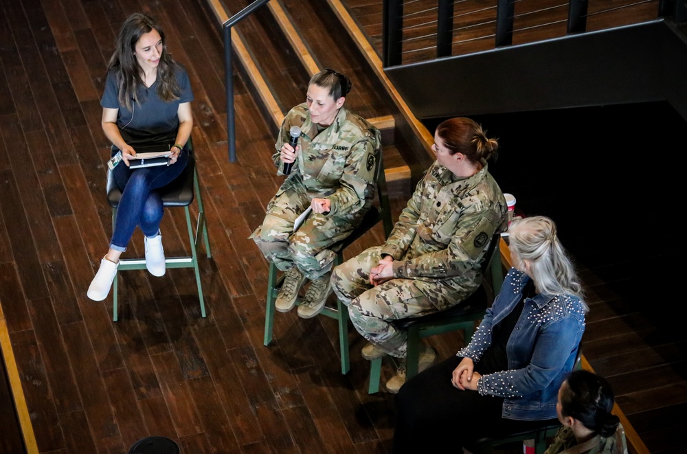 Iowa National Guard leaders participate in John Deere “Women in Leadership” panel