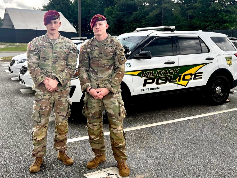 Fort Bragg military police awarded for routine traffic stop that lead to substantial narcotics find