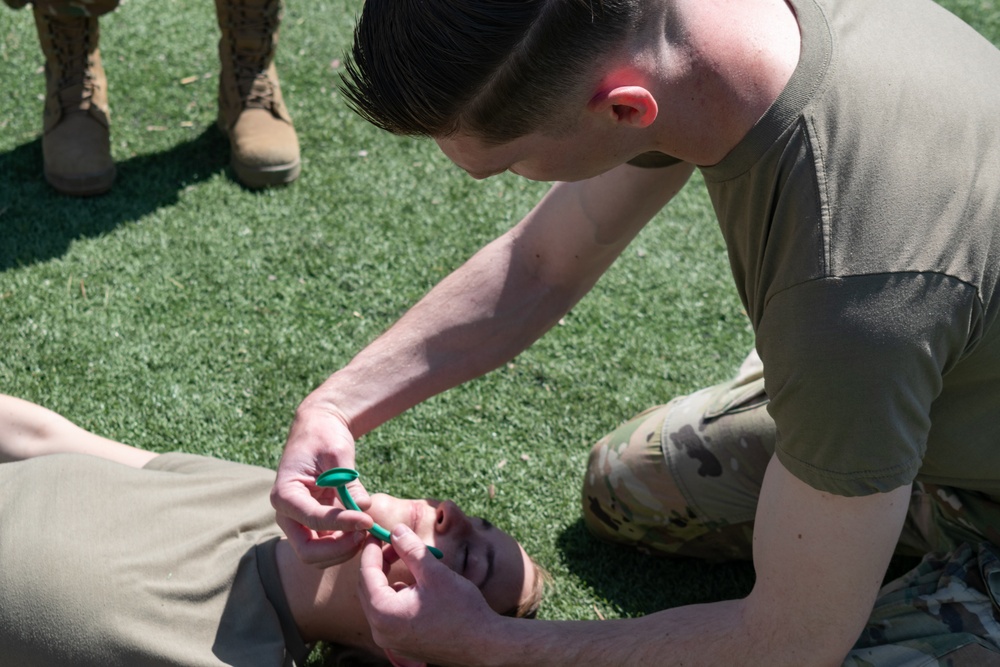 MRB Cadets learn Tactical Combat Casualty Care