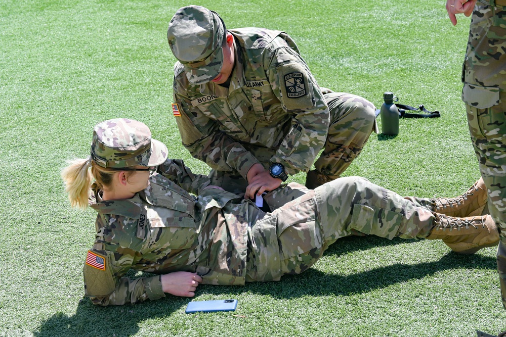 MRB Cadets learn Tactical Combat Casualty Care