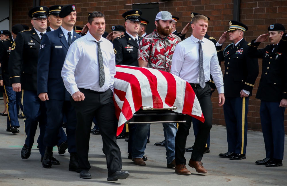 Iowa National Guard, Honor Guard, Memorial Service, Funeral, 3655th CICO, 334th BSB