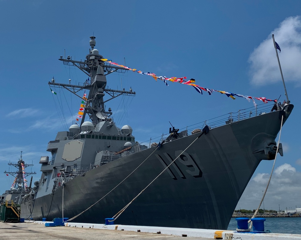 USS Delbert D. Black at Port Everglades Fleet Week 2022