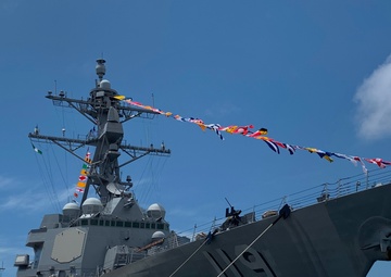 USS Delbert D. Black at Port Everglades Fleet Week 2022