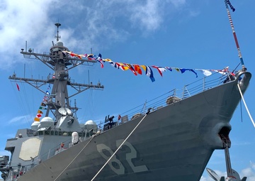 USS Lassen at Port Everglades Fleet Week 2022