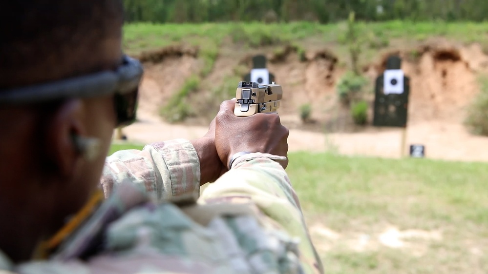 Spartan Soldiers prepare for stress shoot