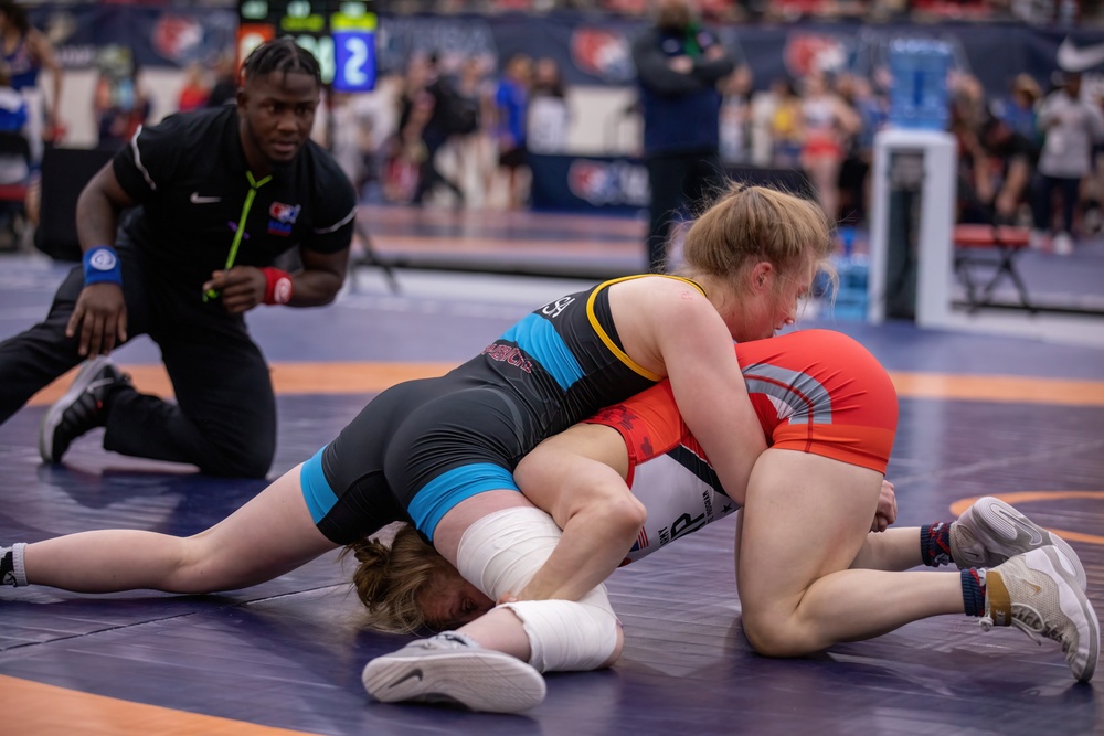 WCAP Women's Freestyle Wrestling Competes at U.S. Open