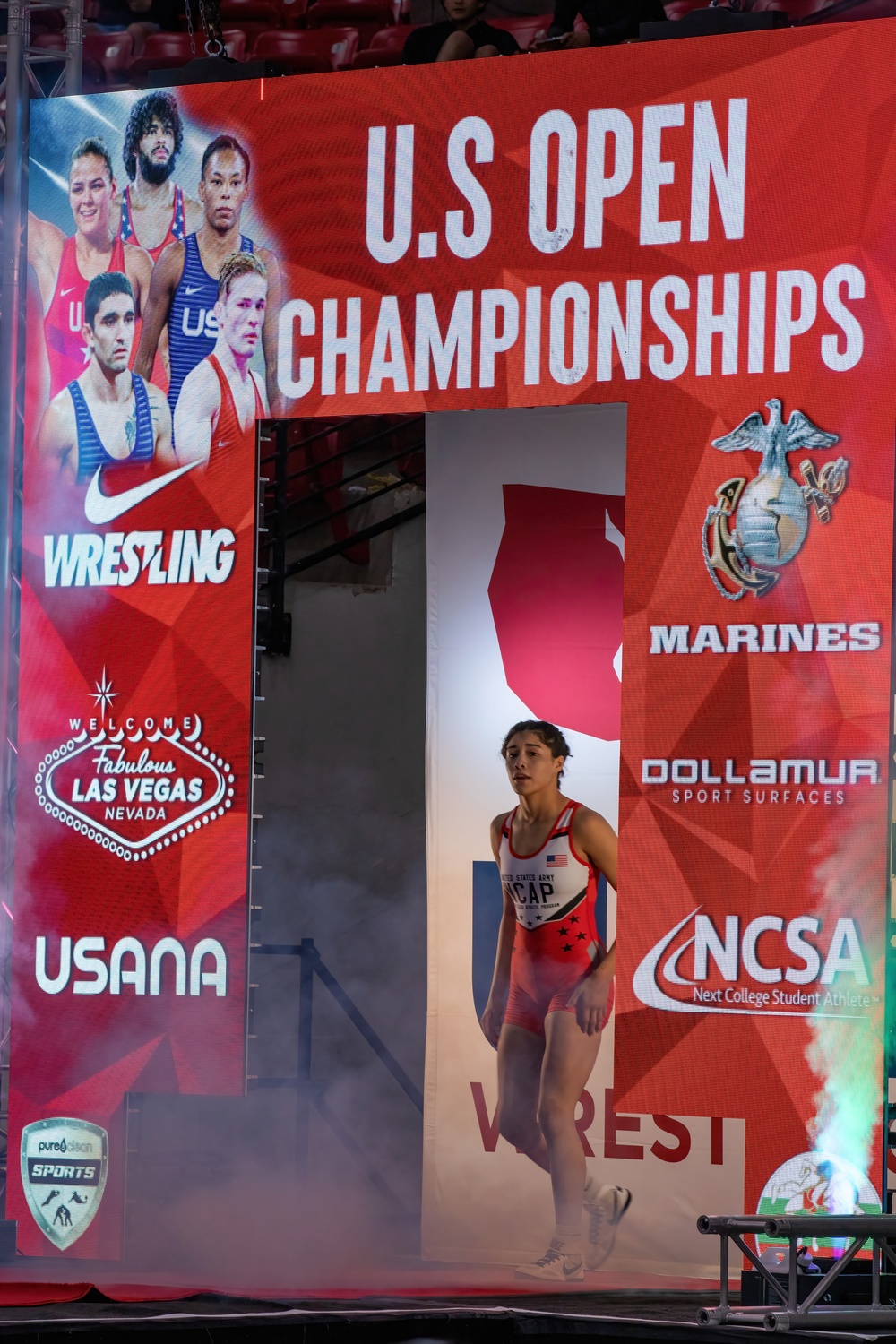 DVIDS Images WCAP Women's Freestyle Wrestling Competes at U.S. Open