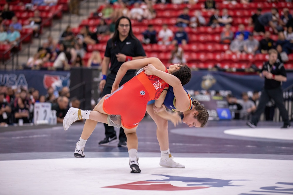 WCAP Women's Freestyle Wrestling Competes at U.S. Open