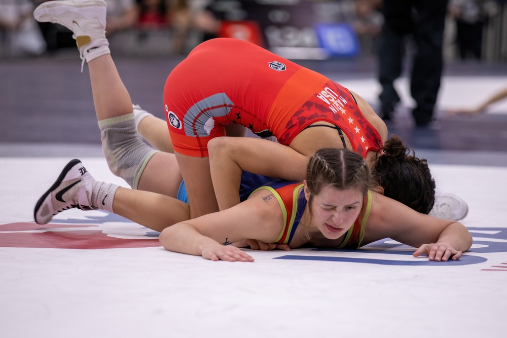 WCAP Women's Freestyle Wrestling Competes at U.S. Open