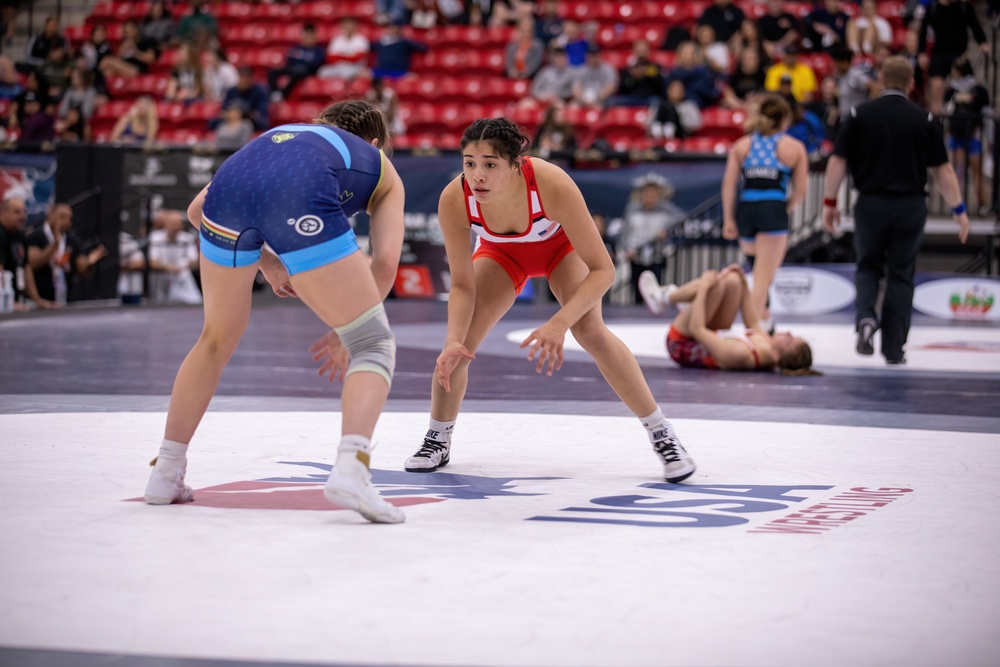 WCAP Women's Freestyle Wrestling Competes at U.S. Open