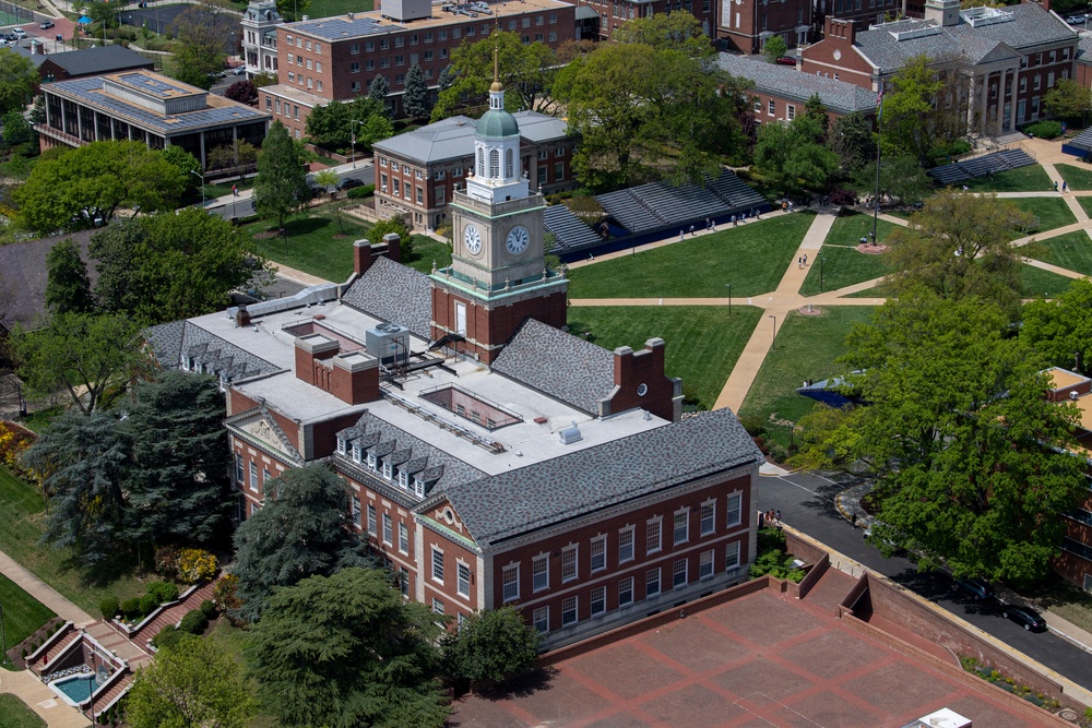 First Helicopter Squadron Flies to Howard University for Diversity Event