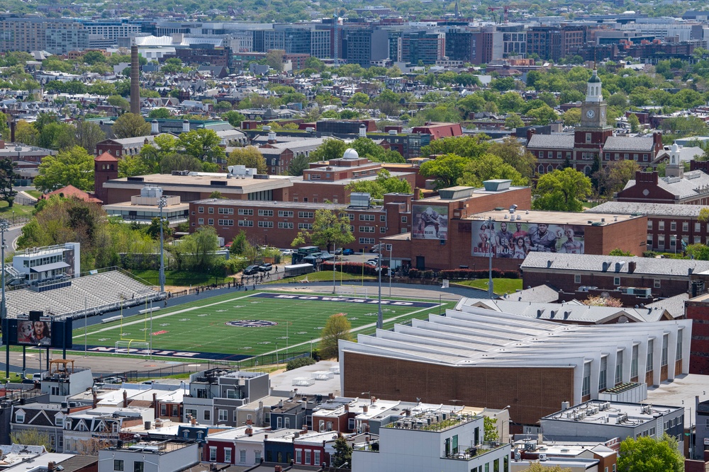 First Helicopter Squadron Flies to Howard University for Diversity Event