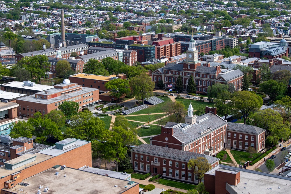 First Helicopter Squadron Flies to Howard University for Diversity Event