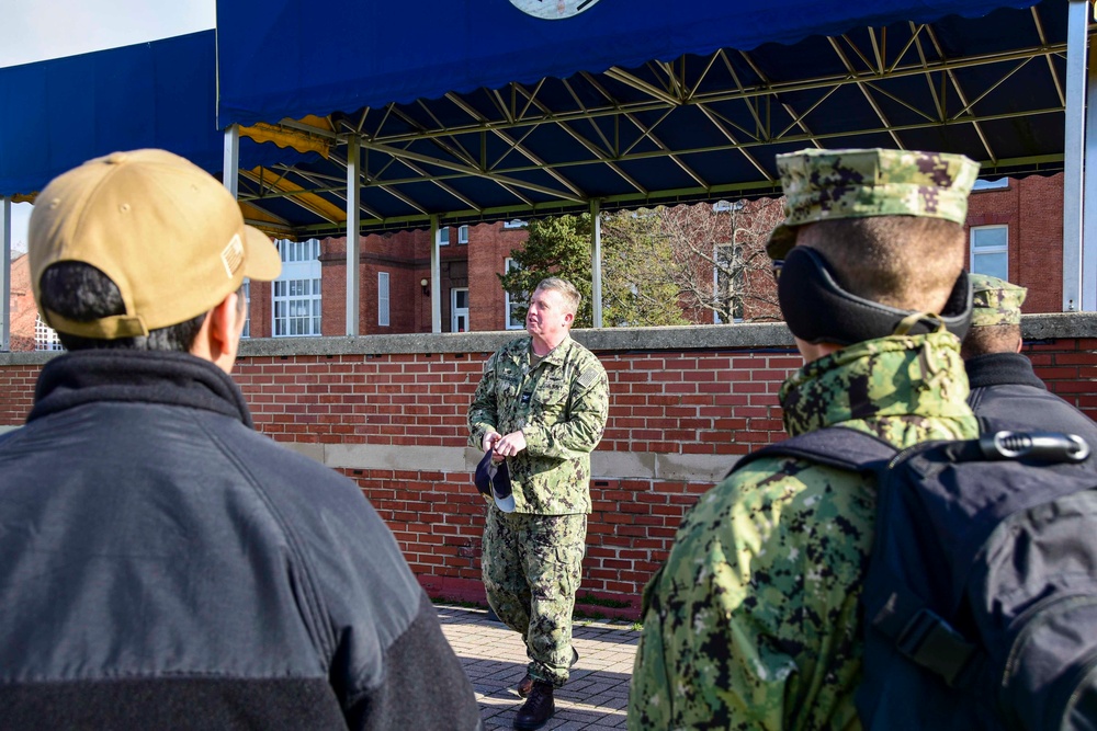 Sailors Participate in Base-wide Cleanup