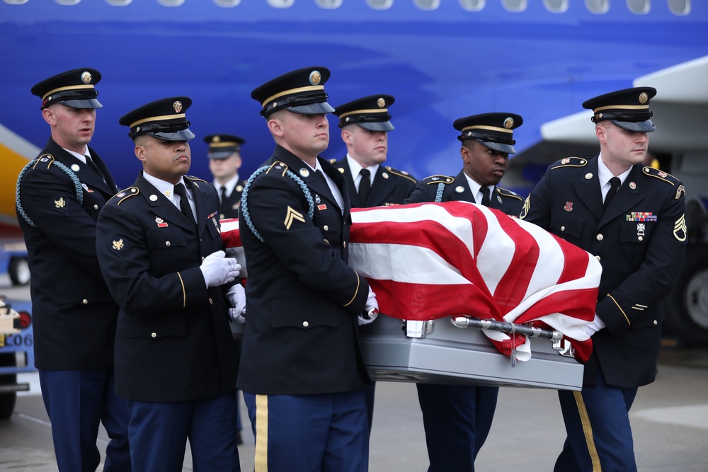 Indiana Honor Guard helps bring a hero home