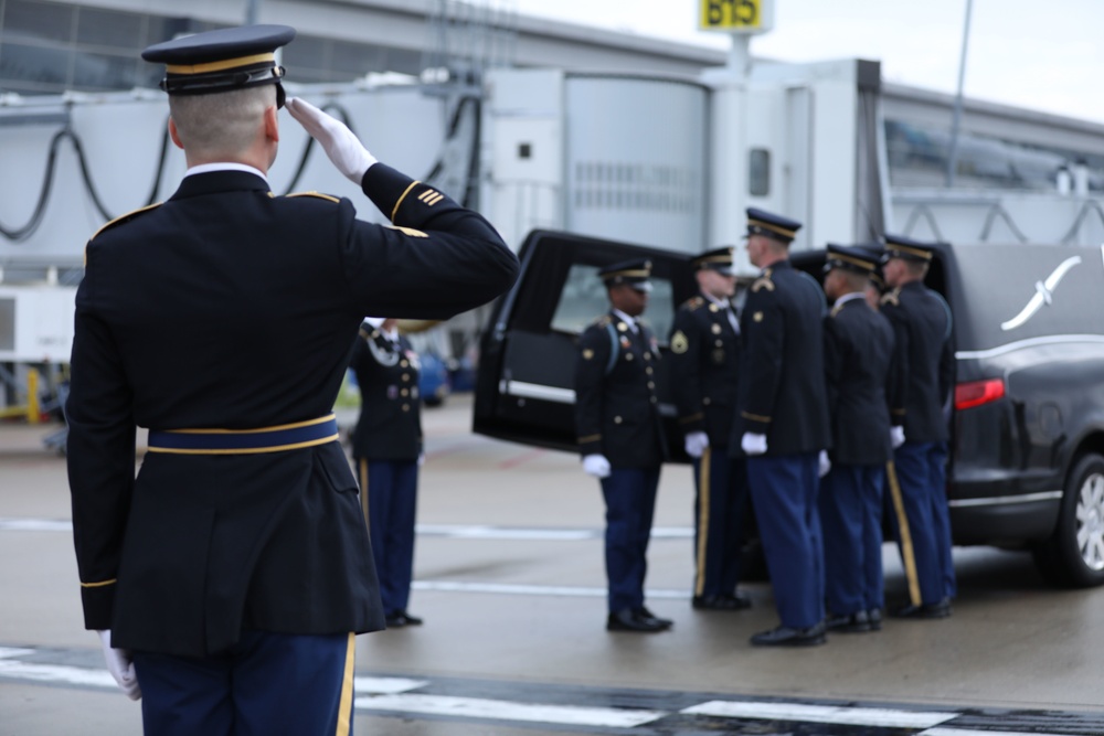 Indiana Honor Guard helps bring a hero home