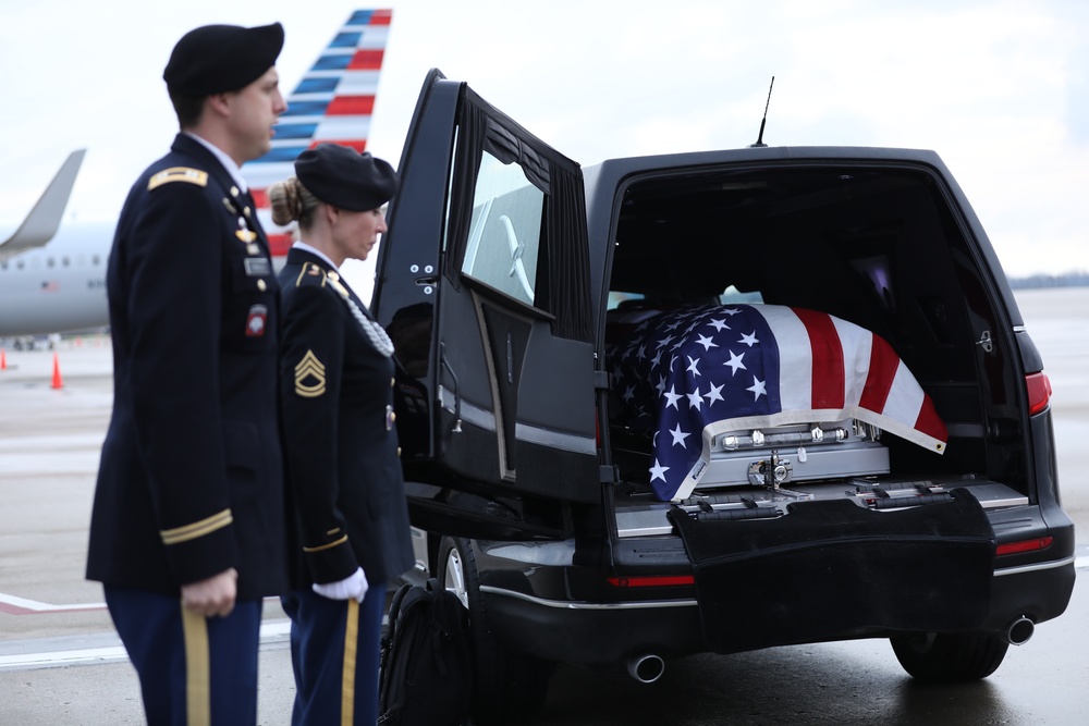 Indiana Honor Guard helps bring a hero home