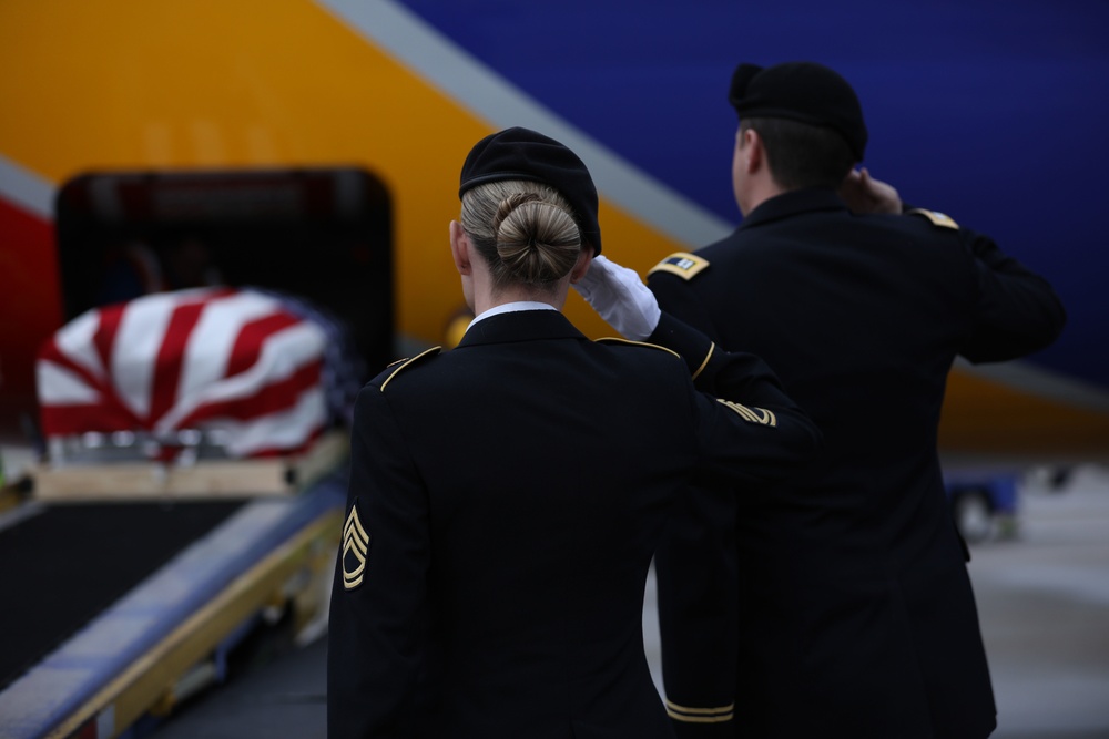 Indiana Honor Guard helps bring a hero home