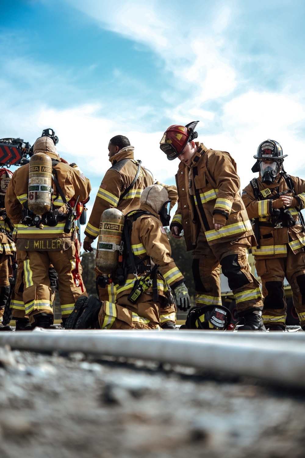 316th CES brings the heat for quarterly fire training