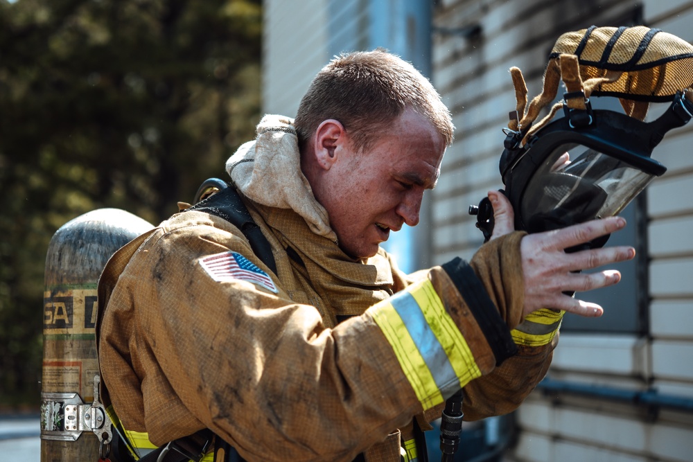 316th CES brings the heat for quarterly fire training