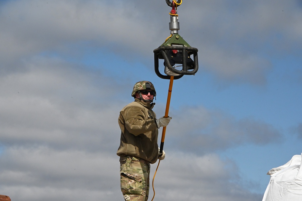 North Dakota National Guard Aviators Fight Flooding