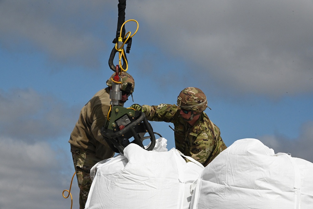 North Dakota National Guard Aviators Fight Flooding