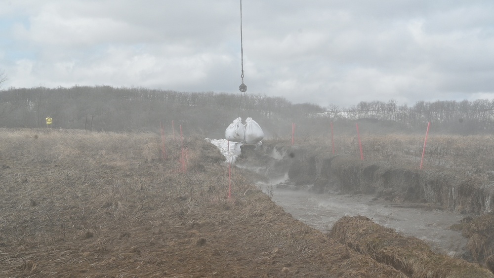 North Dakota National Guard Aviators Fight Flooding