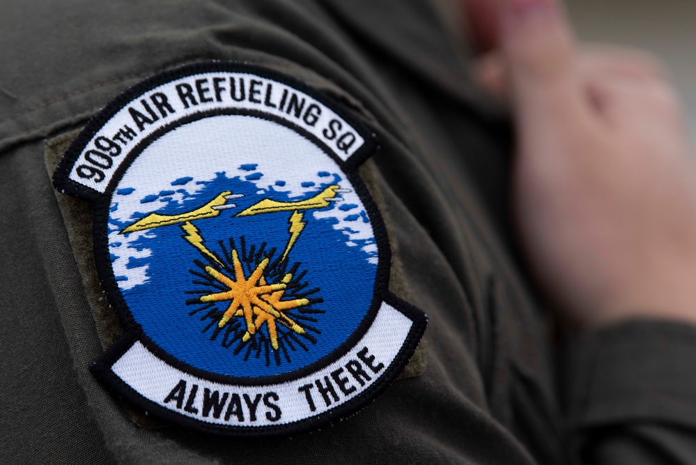 909th Air Refueling Squadron fuels RF-A