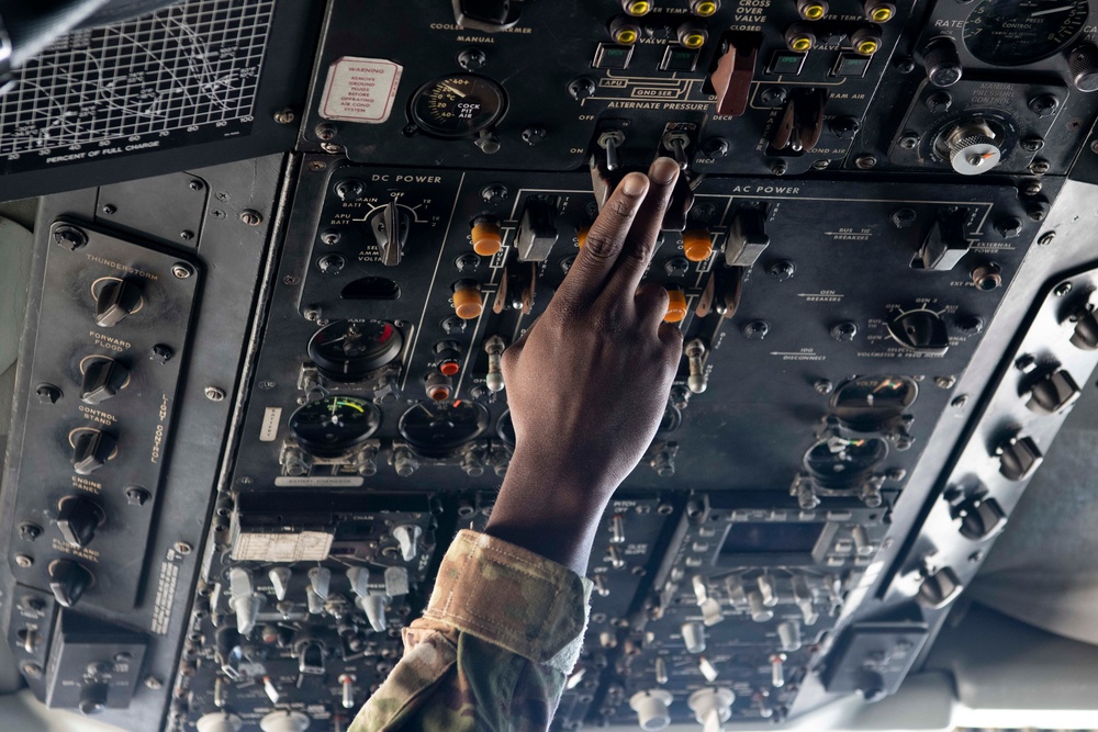 909th Air Refueling Squadron fuels RF-A