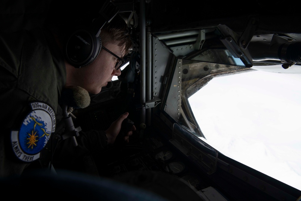 909th Air Refueling Squadron fuels RF-A