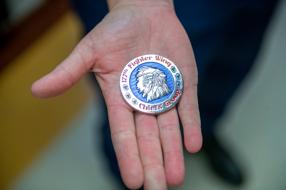 New Jersey Air National Guard recognizes Coast Guard corpsman at Training Center Cape May