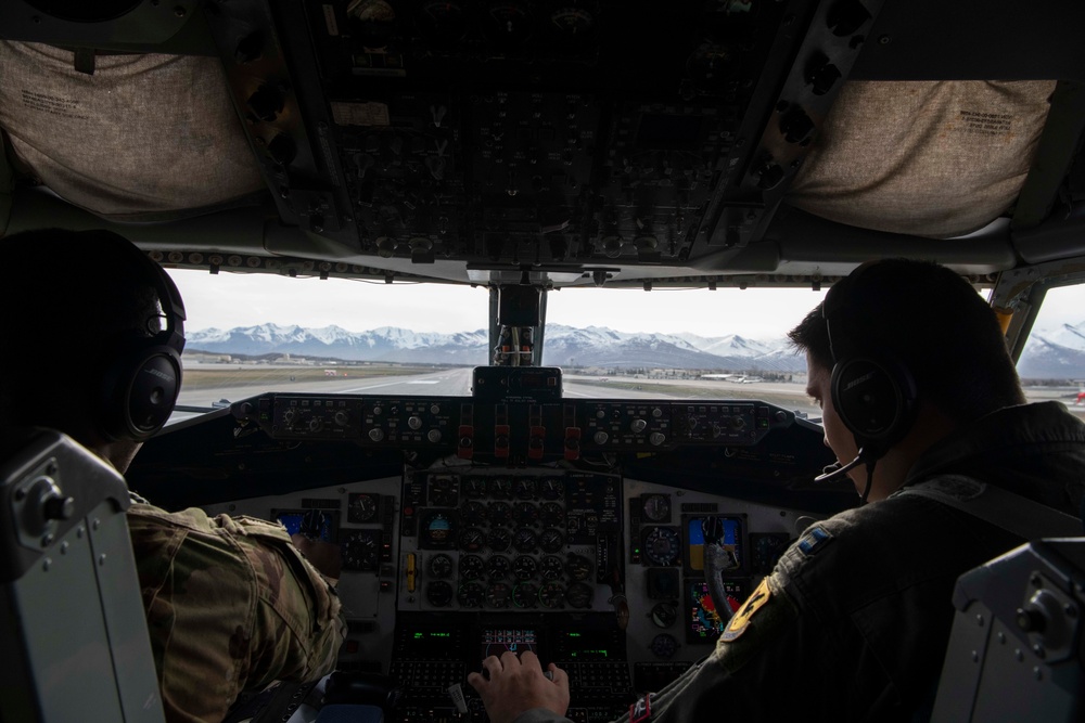 909th Air Refueling Squadron fuels RF-A