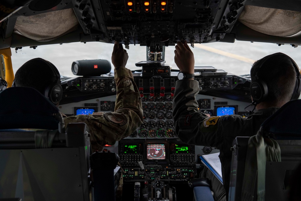 909th Air Refueling Squadron fuels RF-A