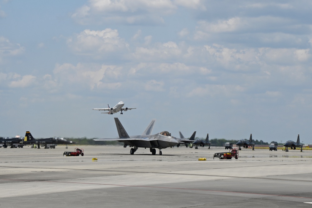 192FW arrives at Air Dominance Center for Sentry Savannah 2022
