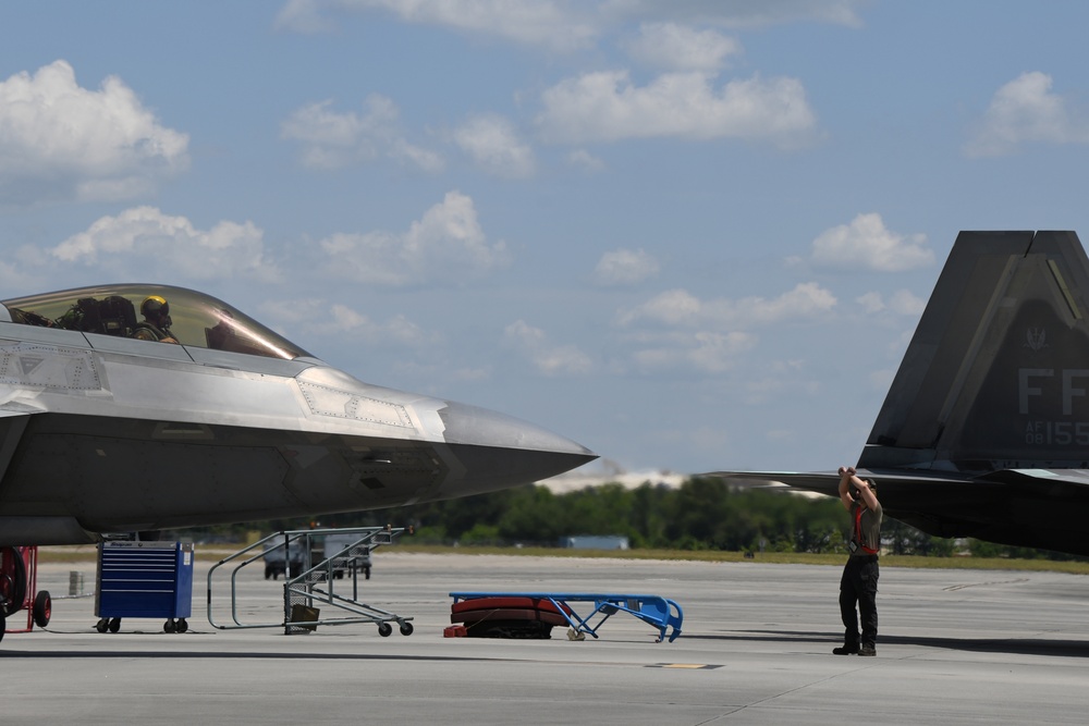 192FW arrives at Air Dominance Center for Sentry Savannah 2022