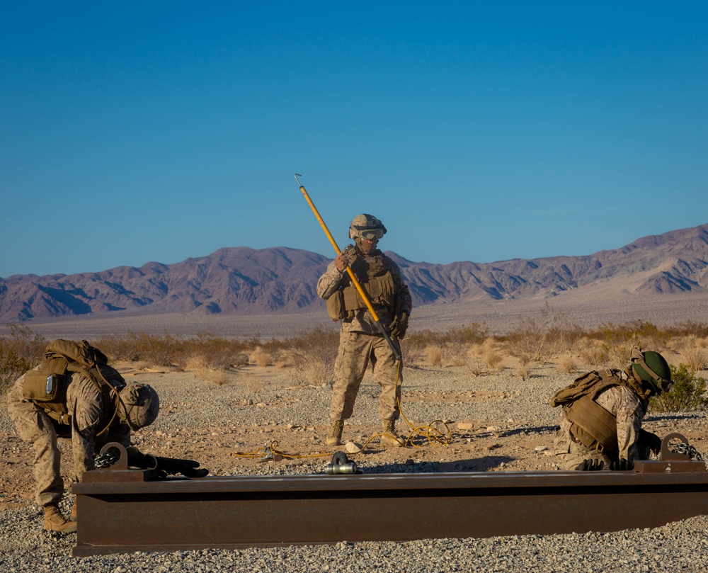 U.S. Marines with 1st LSB, CLR 45 conduct HST training