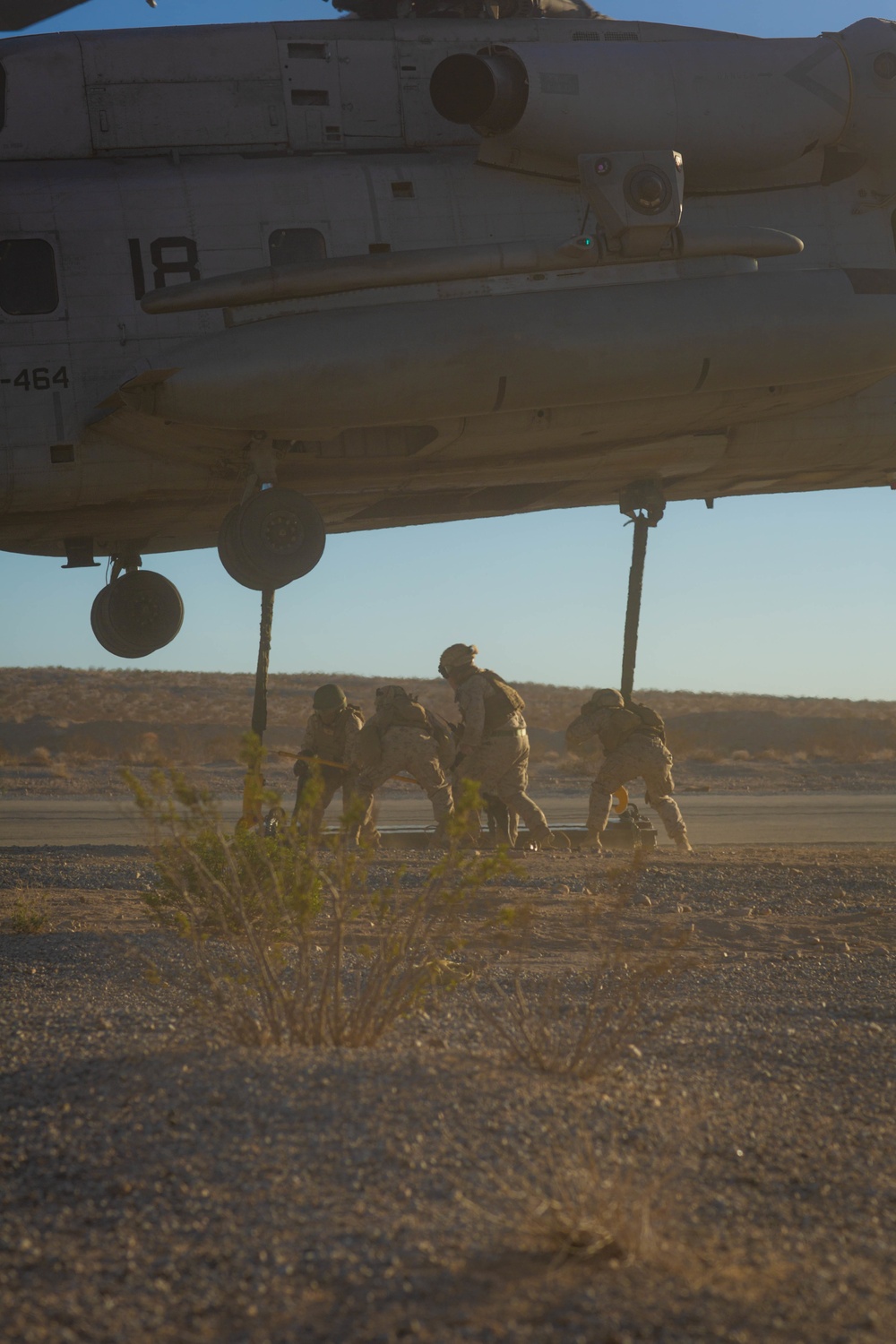 U.S. Marines with 1st LSB, CLR 45 conduct HST training