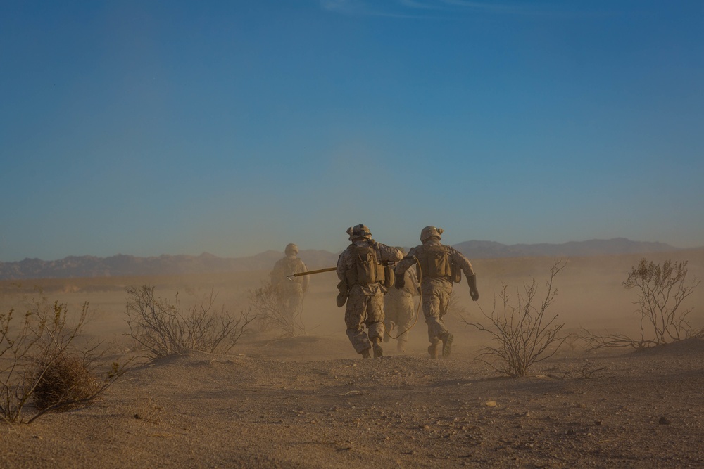 U.S. Marines with 1st LSB, CLR 45 conduct HST training