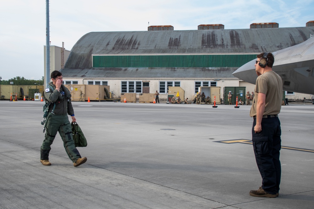 Virginia Air National Guard F-22 Raptor maintainers rock Sentry Savannah 2022