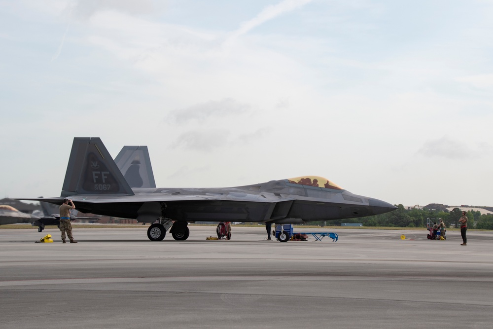 Virginia Air National Guard F-22 Raptor maintainers rock Sentry Savannah 2022