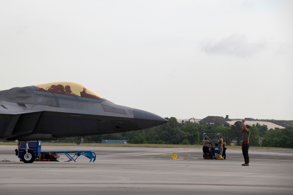 Virginia Air National Guard F-22 Raptor maintainers rock Sentry Savannah 2022