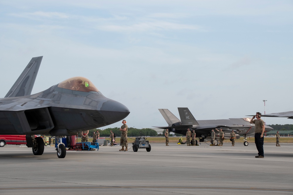 Virginia Air National Guard F-22 Raptor maintainers rock Sentry Savannah 2022