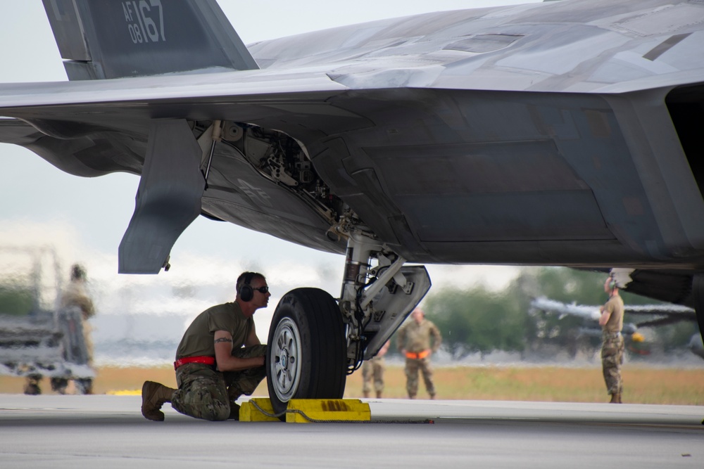 Virginia Air National Guard F-22 Raptor maintainers rock Sentry Savannah 2022