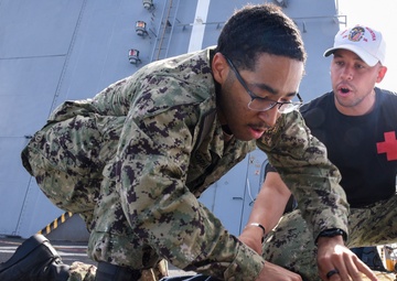 USS John P. Murtha (LPD 26) Tactical Combat Casualty Care Training