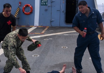 USS John P. Murtha (LPD 26) Tactical Combat Casualty Care Training