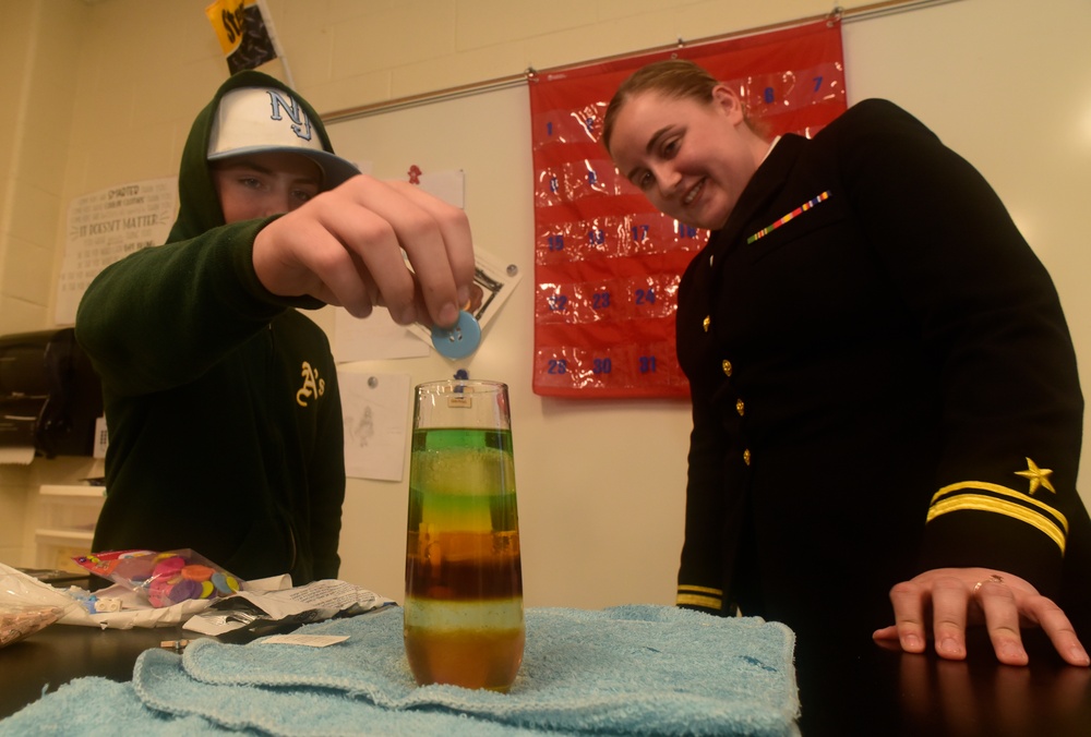 Navy inspires STEM middle school students