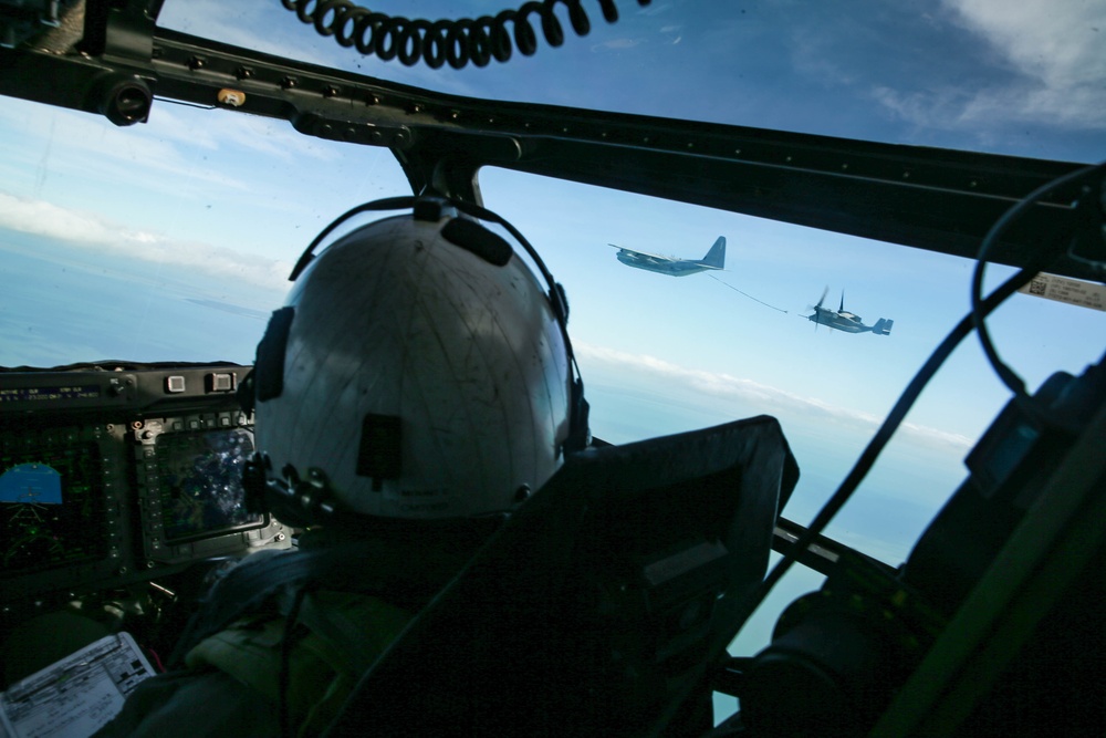 DVIDS - Images - MRF-D 22: Osprey Refuel [Image 1 of 6]