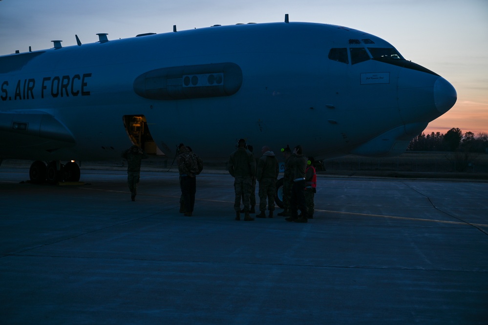 E-3s from Tinker AFB relocated to Minot AFB