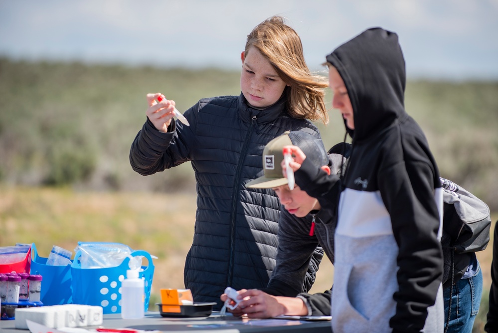 The Idaho National Guard’s Idaho Adopt a Scientist program combines environmental stewardship with youth education