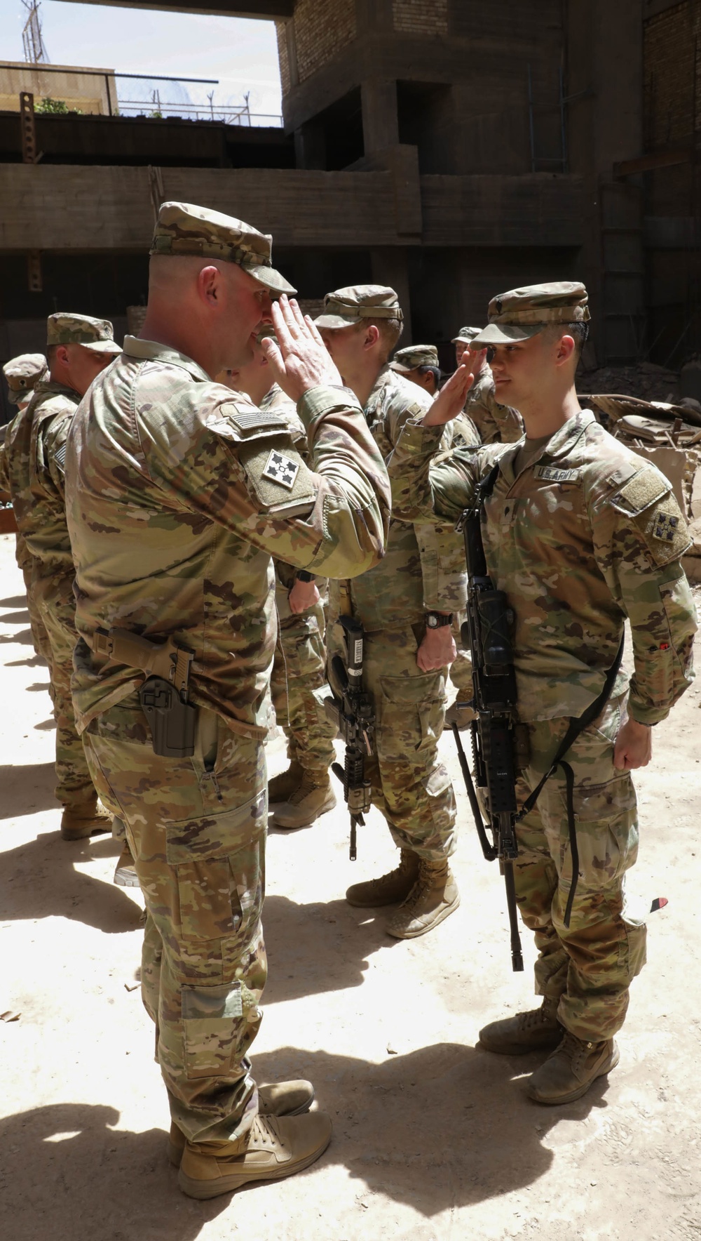 Task Force Pioneer Soldiers honored in award ceremony